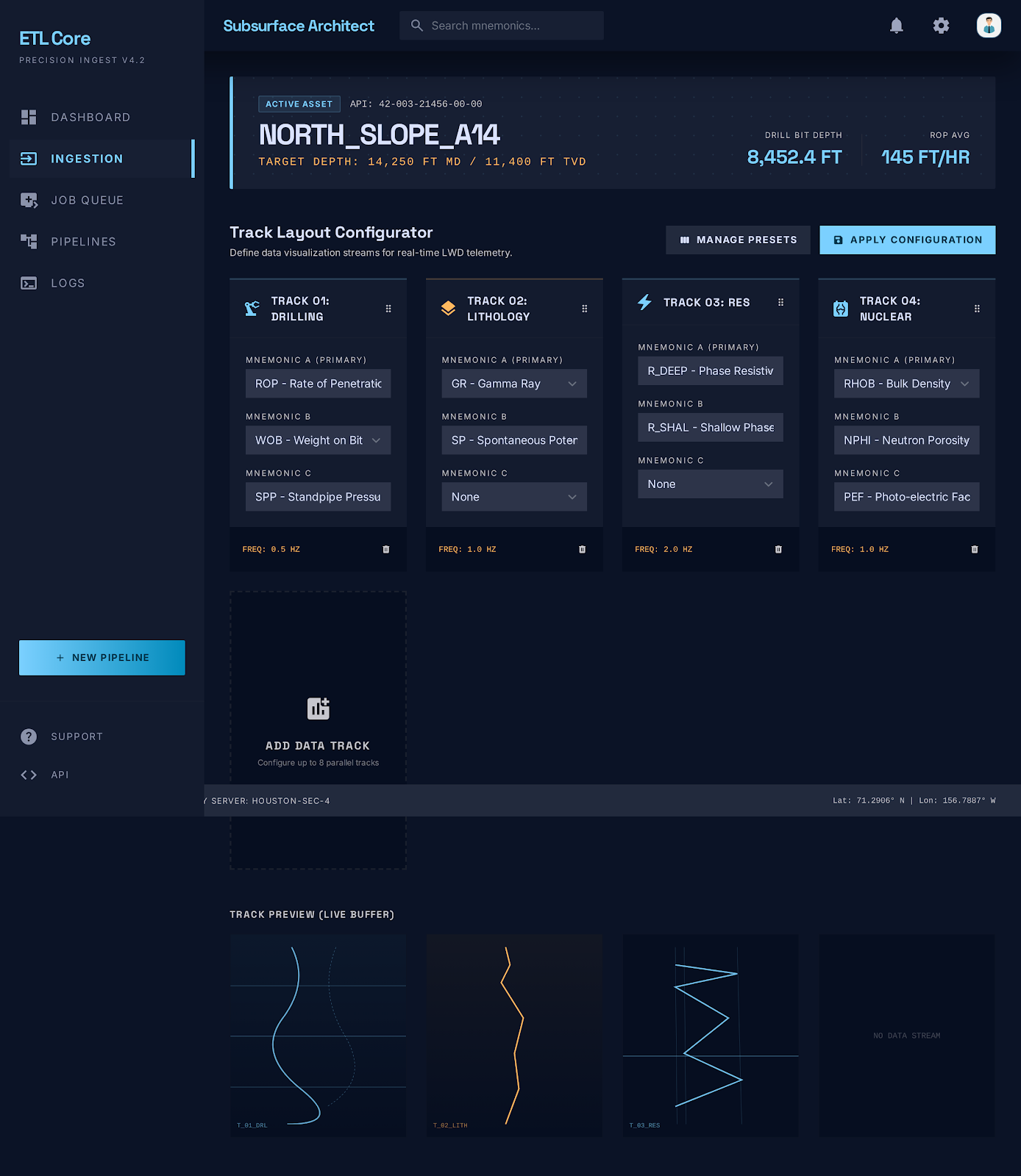 MWD / LWD Integration screenshot